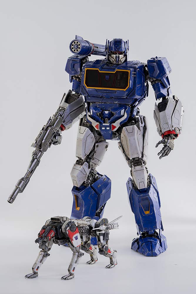 DLX BUMBLEBEE SOUNDWAVE AND RAVAGE Non-scale ABS, PVC, POM, and Zinc Alloy Painted Movable Figure (Reissue)