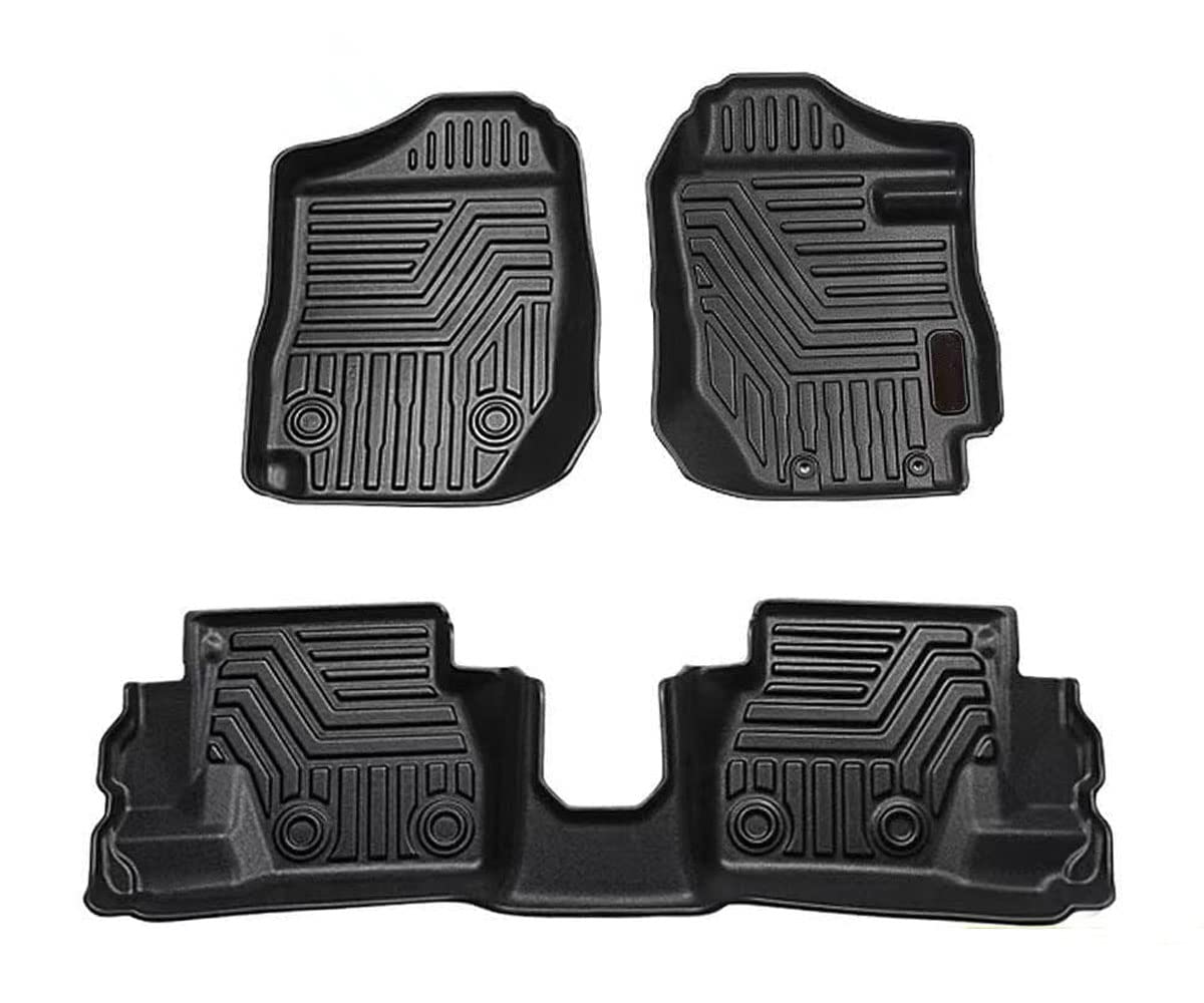 

Коврики в салон для Jimny MT JB64W JB74W Jimny Sierra 3D Автомобильные Вырезанные Водонепроницаемые Материал TPE Дизайн Защитные Элементы Коврики SunYardSuzuki Противоскользящие чёрный