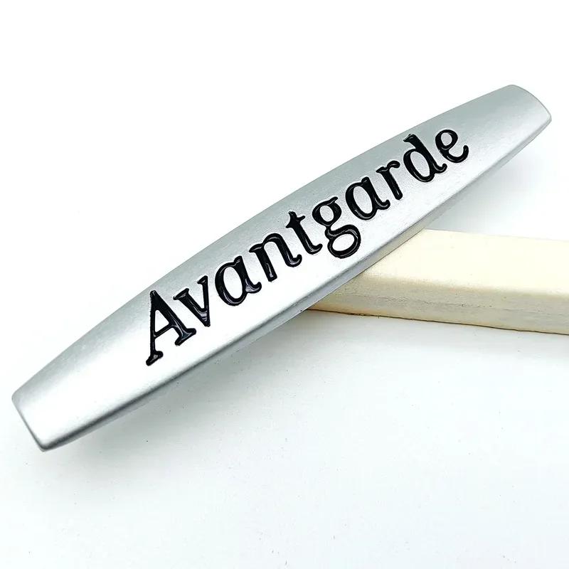 3D Metal Avantgarde Car Side Fender Emblem Badge Sticker For Mercedes Benz C E Class C180 W203 W204 W204 C300 E300 E320 E350 RT1