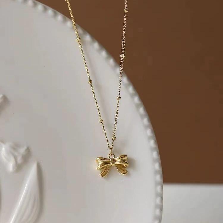 Butterfly Pendant Necklace Trendy Versatile Necklace Jewelry