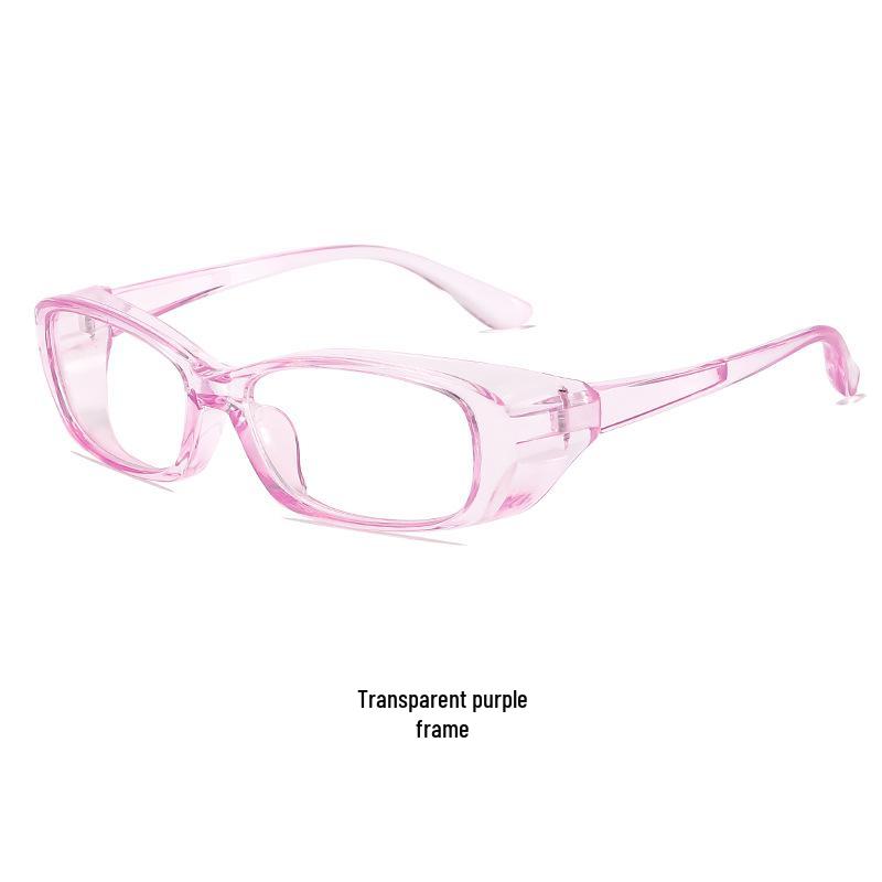 Trendy Jelly Color Anti-Fog & Anti-Splash Goggles – Transparent, Windproof, Sandproof, Anti-Pollen