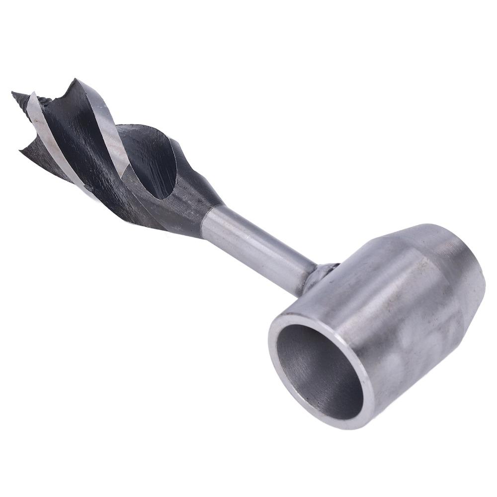 25mm Hand Auger Wrench Protective Bag Hand Hole Maker Manual Auger Drill Bit  Outdoor Camping