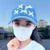 Adjustable bow baseball cap for men and women, outdoor sports breathable casual hat suitable for comfortable spring and summer