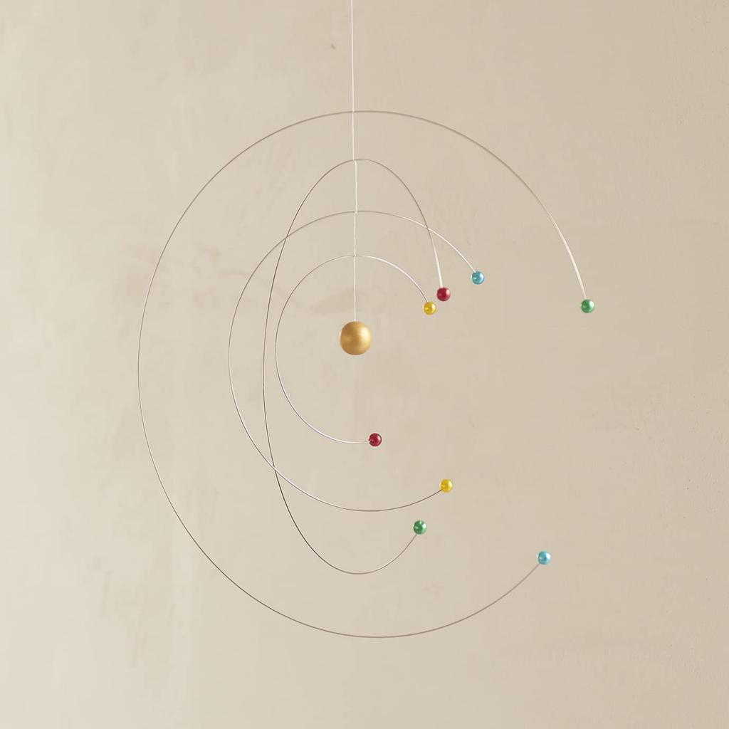 CHATANI SANGYO Mobile Cosmos Silver One Size "Fun Science" 866-503