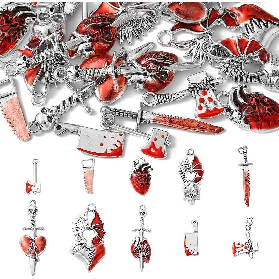 DanLingJewlry 50Pcs 10 Styles Zoo Animal Charms Cute Enamel Animal Charms Panda Fox Giraffe Tiger for DIY Jewelry Making