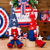 Unique Gnome Patriotic Doll With Long Legs And American Flag Design For Holiday Display