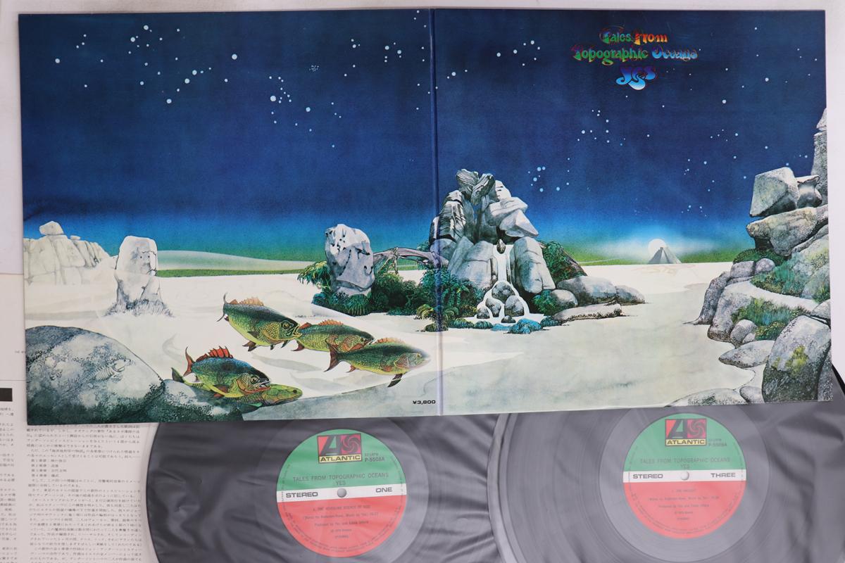 

LP Record YES - Tales From Topographic Oceans P55089A ATLANTIC 1973 Japan Rock Used
