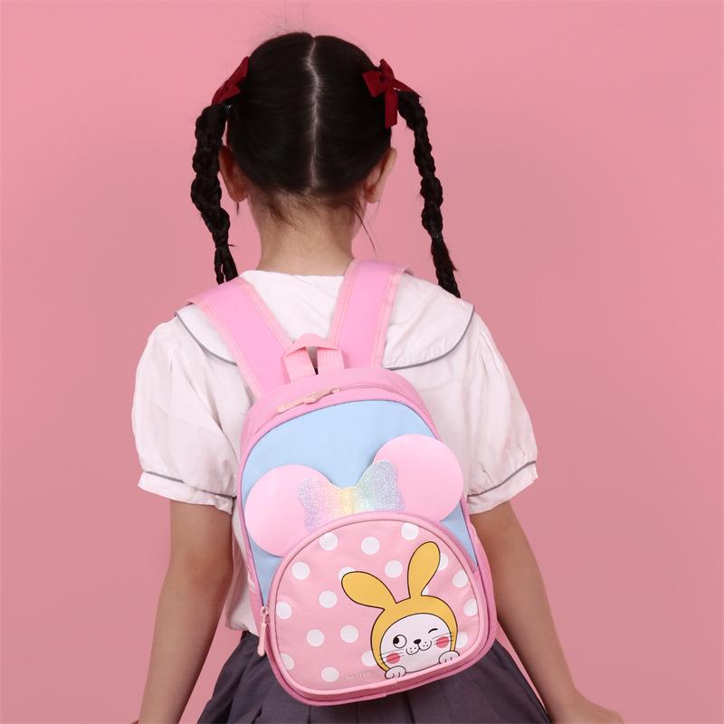 Kindergarten small class schoolbag boys go out to travel small snacks bag breathable wear-resistant 3-5 year old girl children's backpack