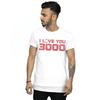 Marvel Mens Avengers Endgame I Love You 3000 Distressed T-Shirt