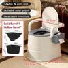 Portable Anti-Slip Toilet Seat Mobile Bedside Seat Toilet Bowl Elderly Pregnant Women Indoor Commode Patient Senior
