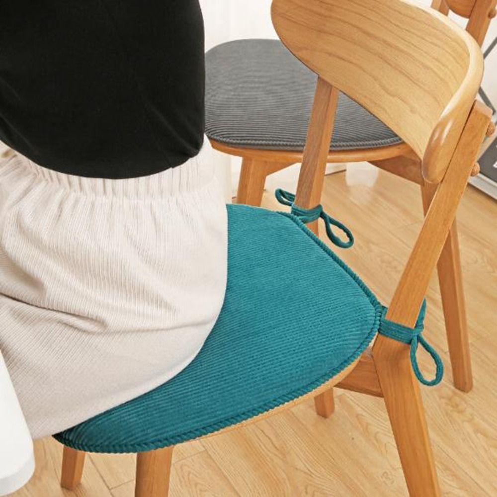 Solid Wood Chair Pads Thickened Sponge Cushion Fashion Chair Cushion  Office