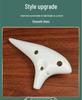 Alto C Key 12-Hole Smoked Ocarina for Professionals and Beginners