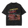 Comic Invincible OmniMan Washed Tshirt Men Women Summer Cotton YK Clothing Vintage Fashion Round Neck Short Sleeved Tee