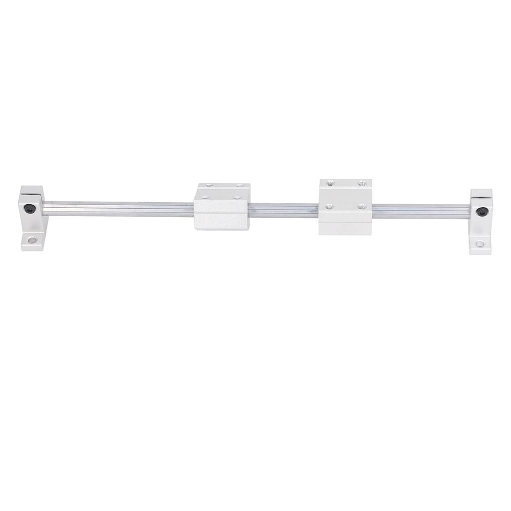 4 Stück Linearbewegungskugellager mit 2 Stück Metallwellenstangen Gleitblock Halterungssatz für CNC