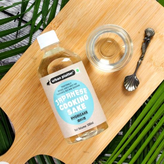 Urban Platter Traditionell gebrauter Ryorizake/ Japanischer Kochsake, 500ml [Subtil süßes und geschmackvolles Reisgewürz]