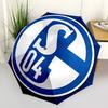 Schalke 04, - Automatic Opening and Closing, 8-rib Structure Portable Umbrella, Suitable for Men and Women In All Seasons - Perfect Gift for