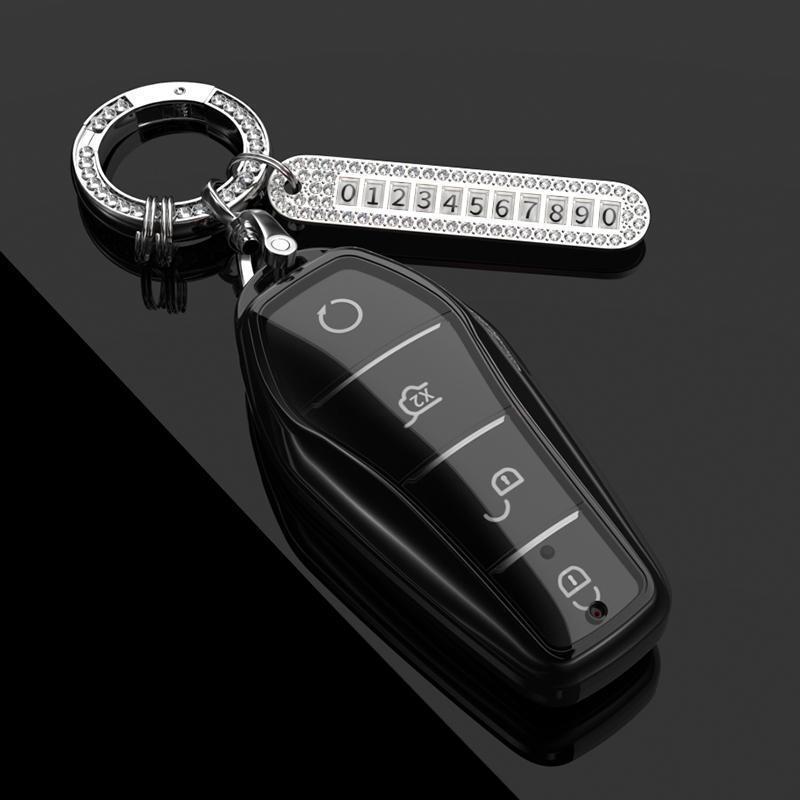 2024 BYD Seagull Key Case - Honor Edition, Unisex Minimalist Protective Buckle