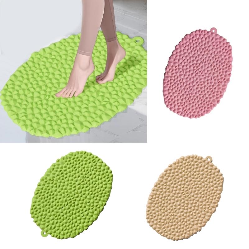 Reusable Reflexology Foot Pad High Elasticity Foot Massage Mat Easy to Clean Werproofie