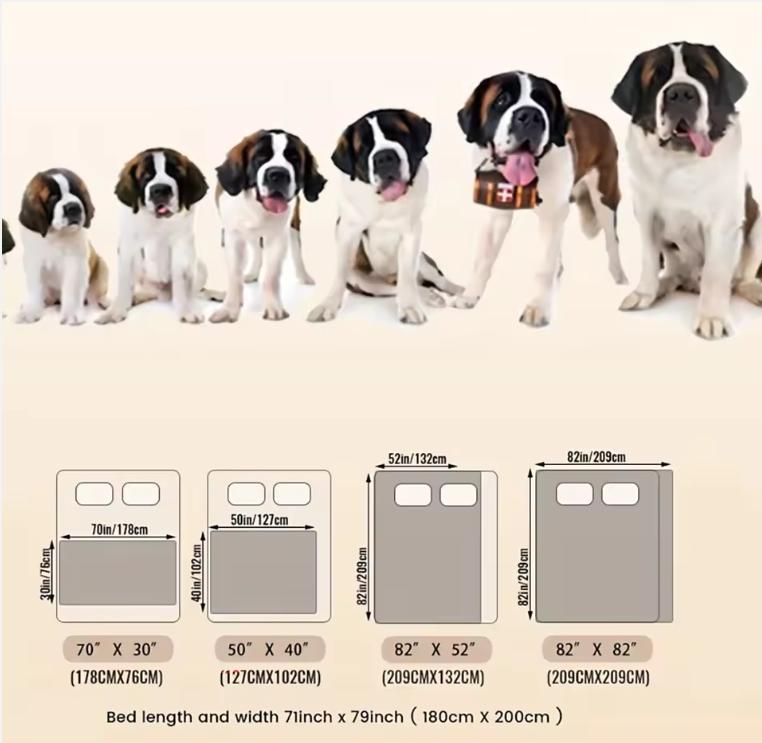 Double-Sided Waterproof Dog Bed Cover Pet Blanket Sofa Couch Furniture Protector For Dogs
