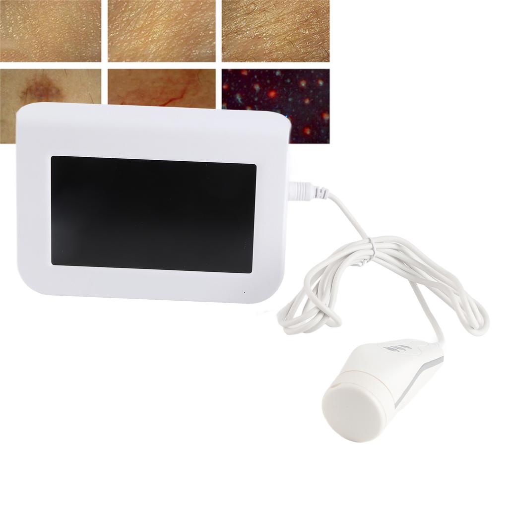 7inch Charging Type Scalp Hair Follicle Skin Hair Detector Analyser Machine 100‑240V