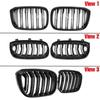Glossy Black Car Front Kidney Replacement Grille Grill For BMW G01 G08 X3 G02 X4 2018- Front Grille Racing Grills