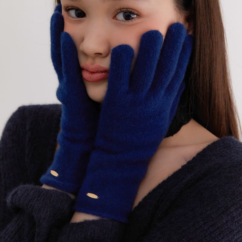 

ОВЛА (ШЕРСТЬ100) элегантные шерстяные перчатки_цвета GL001 grey