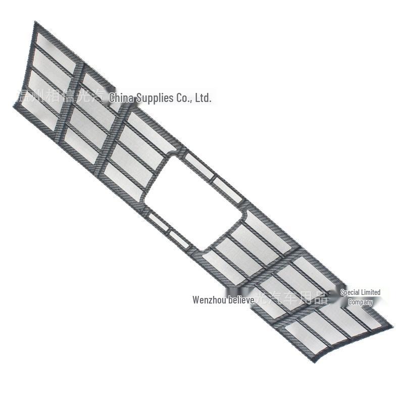 Fits 25 BYD Han Models: Front Windshield Anti-Insect Net, Black Carbon Fiber Exterior Trim