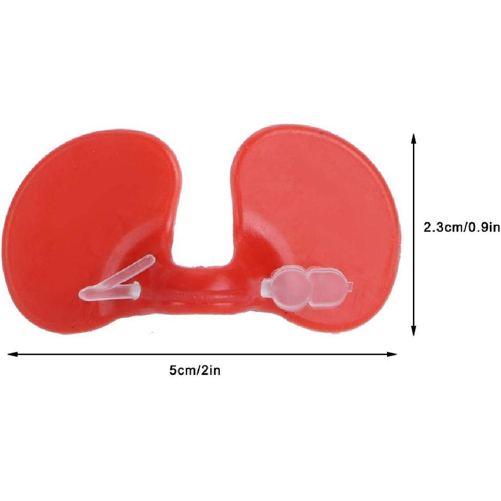 500Pcs Chicken Spectacles Anti Pecking Eye Glasses Tool Chicken Peeper Eye Glasses Pheasant Spectacles