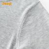 JEEP Men's Loose Fit Round Neck Knit Sweater