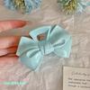 Mint Blue Bowknot Hair Claws for Women Girl Star Shaped Hairpin Big Size Shark Clamp Minimalism Sweetie Fashion Hair Accessories
