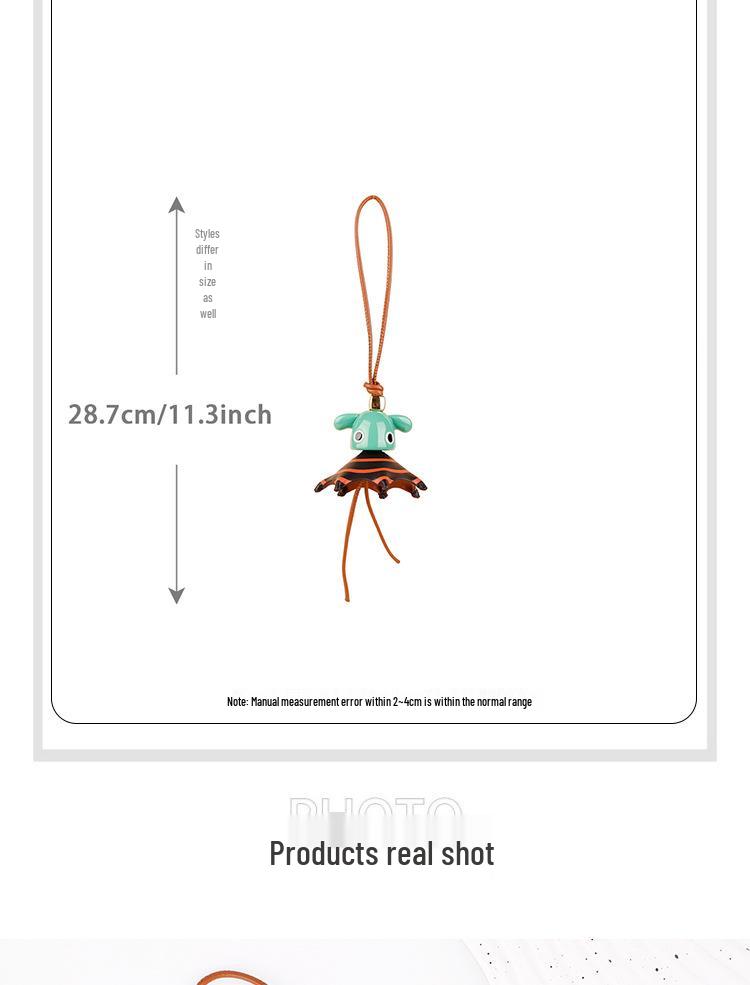 2025 Luxe Little Elf Tassel Doll Keychain Lanyard