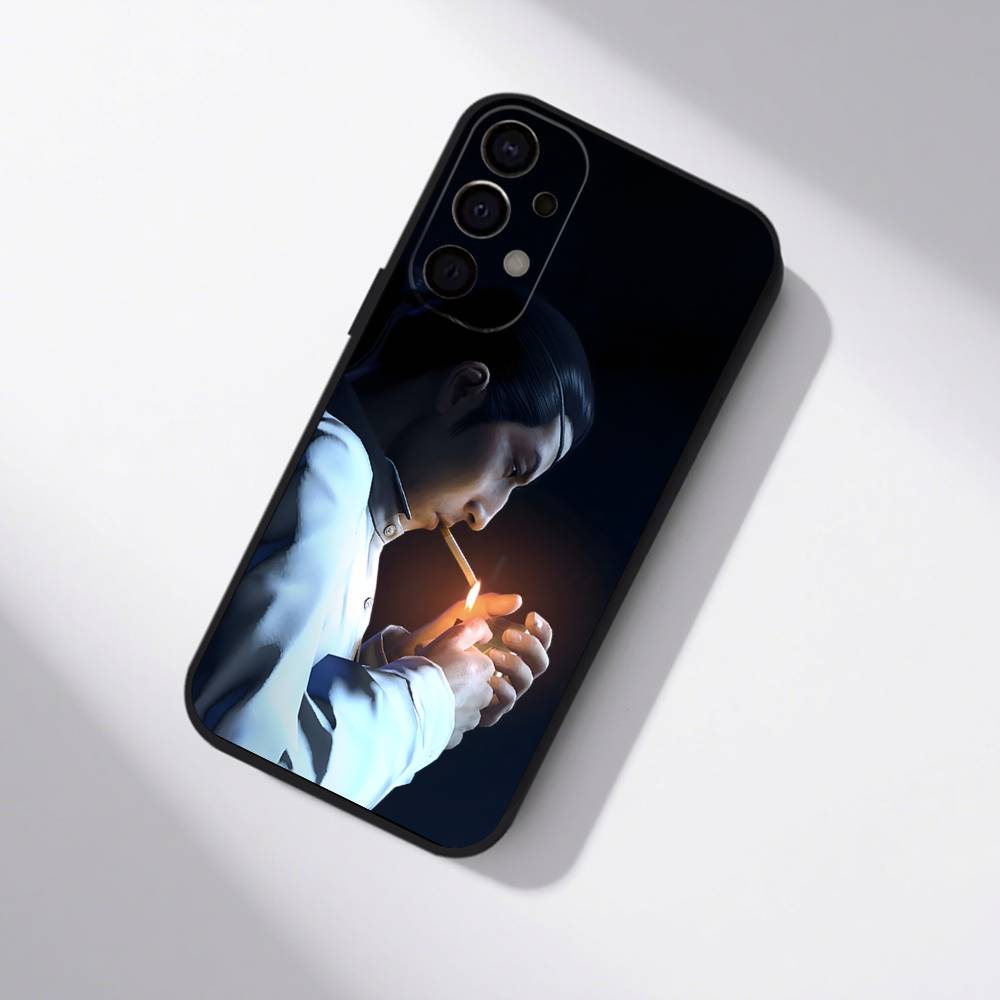 

Гра Yakuza 0 Для Samsung S25,S24,S21,S22,S23,S30,Ultra,S20,Plus,Fe,Lite,5G Чорний Чохол для телефону Samsung S21lite
