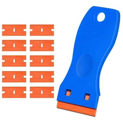 Glue Removal Scraper Multifunctional Plastic Glass Removal Cleaning Scraper Car Film Application Tool Kitchen Cleaning Shovel