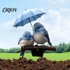 Yard Art for Flower Pots Blue Birds Garden Stake, Couple with Umbrella Romantic Sign Waterproof Outdoor Ornament Lawn Bed Decor Stakes