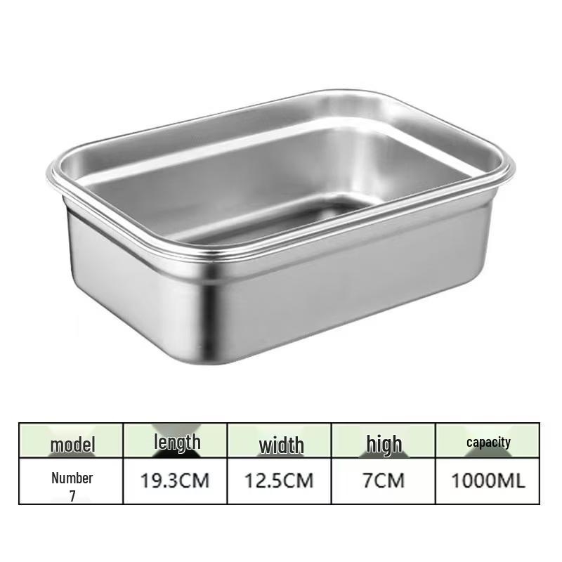 Zhishi 201 Stainless Steel Food Container