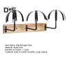 Wall Mounted Wig Hanger Rack Wooden Storage Organizer Strong Load-bearing Simple Installation Wig Display Holder