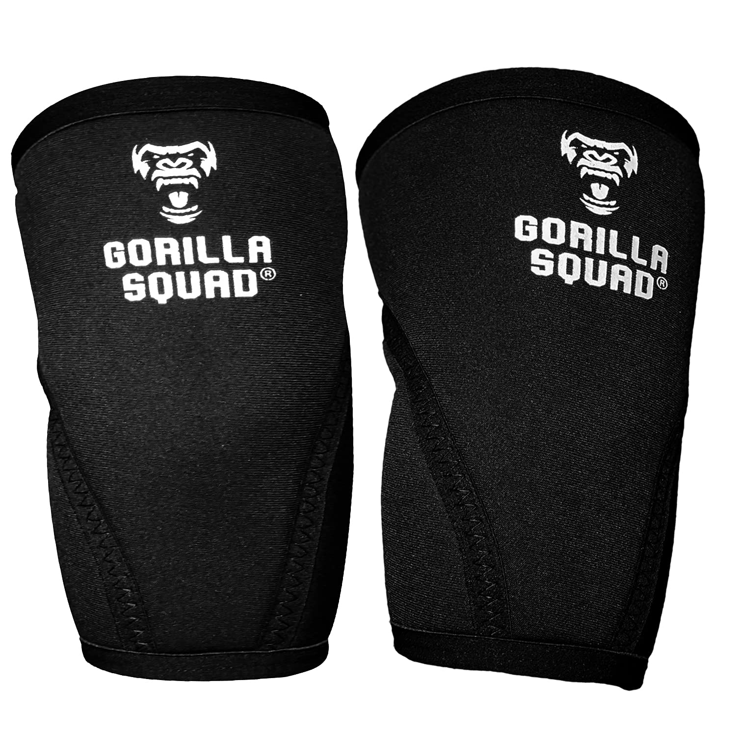 

GORILLA SQUAD Elbow Muscle Training Elbow Support Left and Weight Black Sleeves, Set, Right, Training, Weightlifting, Small, чёрный