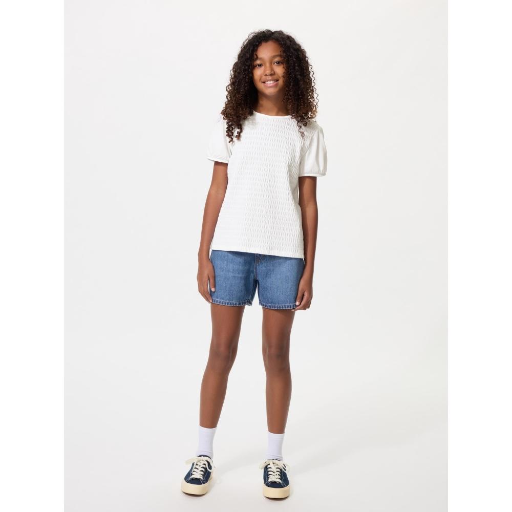 Uniqlo Japan Girls Puff Sleeve T shirT