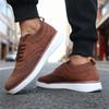 2026 New Men's Casual Shoes Breathable Knit Upper Perforated Detail Light N-Slip Walking Sneakers Versatile Footwear for Male