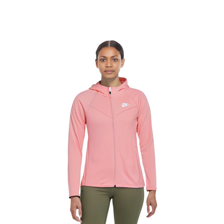 Nike Sports Casual Hooded Jacket Women Jacket Pink BV3456-697