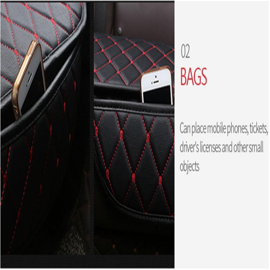 Automobiles Seat Covers Car Cushion Pu Leather Universal Auto Interior Accessories Four Season Protect Set Chair Mat Car-Styling