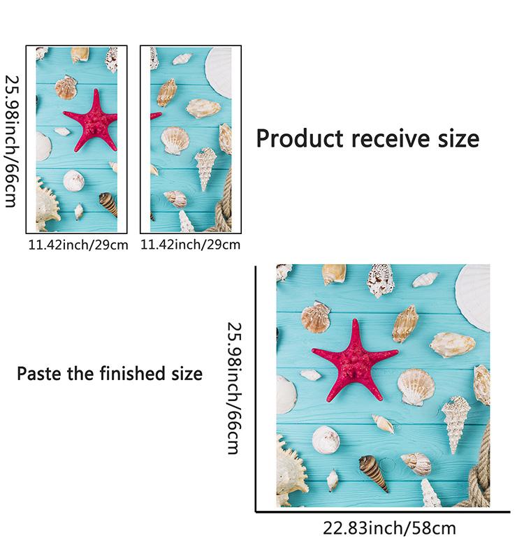 1PC PVC Waterproof Decals Kitchen Floral Printed Home Decoration Dishwasher Sticker Self Adhesive Wallpaper Refrigerator