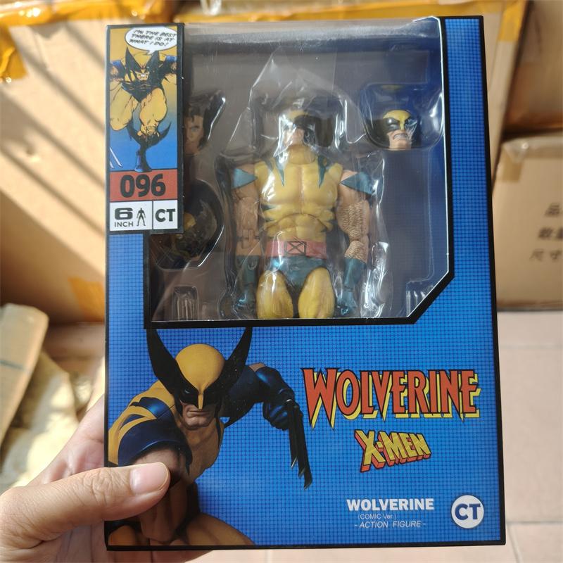 Ct Toys MAFEX №096 Фигурка Росомахи Аниме Фигурки Люди Икс Фигурка Дэдпул Росомаха ПВХ Статуя Модель Игрушки Подарки