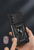 Armored Case for Samsung Galaxy M15 5G, CamShield Slide, Black