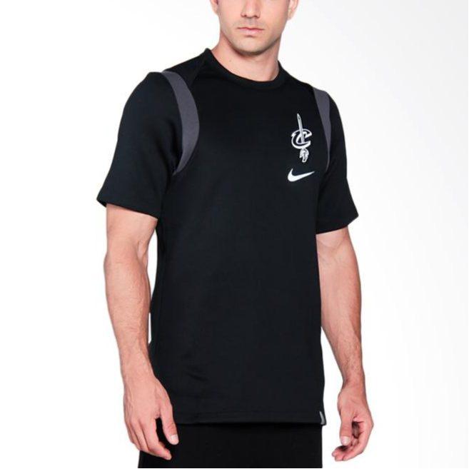 Nike T Shirts Men's Black Crew Neck Moderate Straight Fit 859668-010
