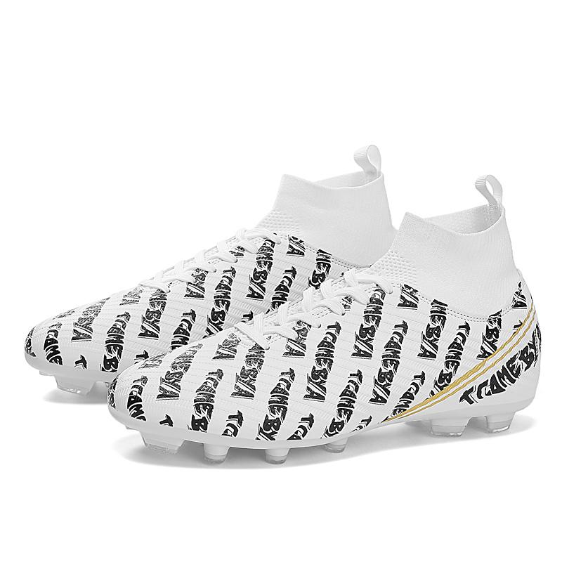 31-48 Kinder-Fußballschuhe, hohe Herren-Langnagel-Sport-Fußballschuhe, große Jugend-Sport-Fußballschuhe