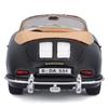 Bburago 1/24 Scale Porsche 356B Cabriolet 1961 Black / Diecast Model Car, Finished Product, 18-22078 [Parallel Import]