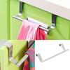Bathroom Kitchen Cabinet Over Door Hanging Stainless Steel Towel Rack Holder Hanger