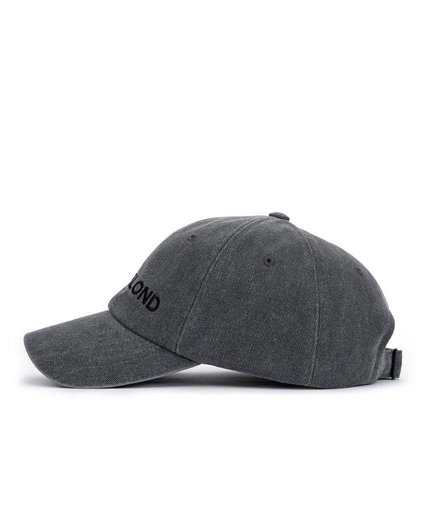 BLACKBLOND Vividi Classic Logo Denim Cap (Dark Grey)
