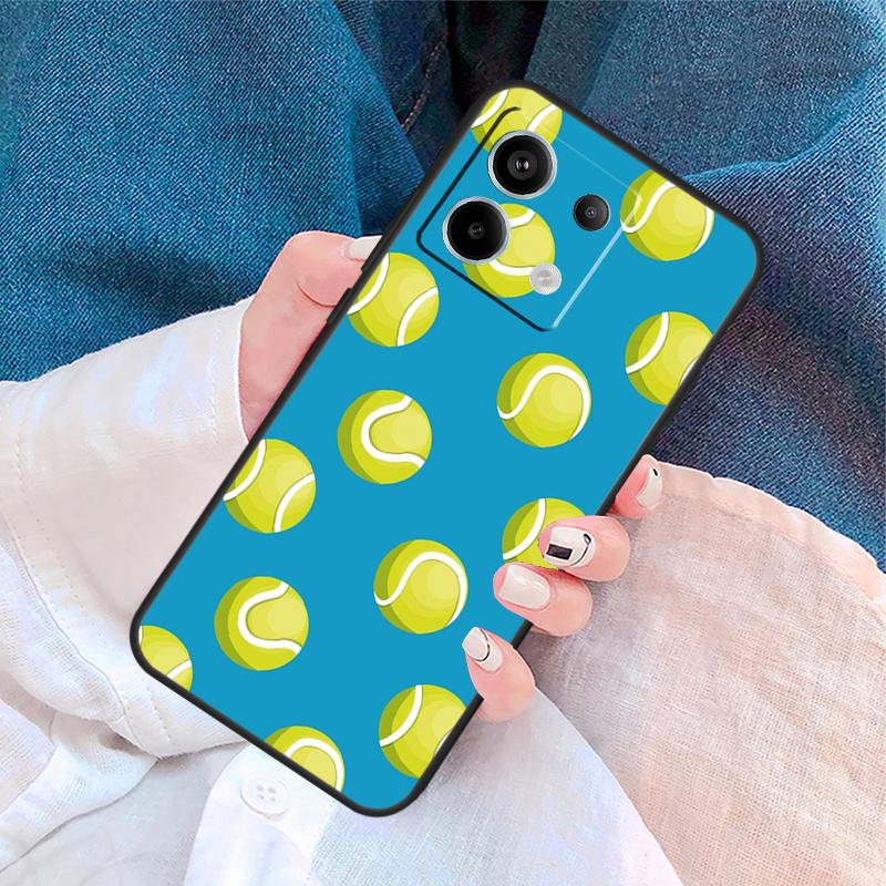 Tennis Balls Cover For Xiaomi Redmi Note 14 13 Pro 12 11 9 10 9S 10S 11S 12S Redmi 14C 10C 12C 13C Case